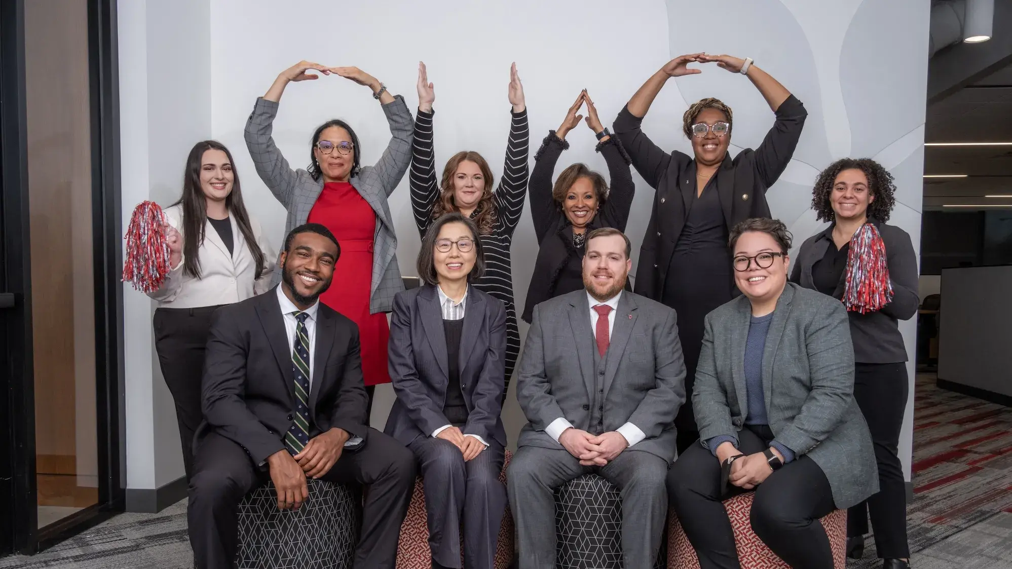 Kirwan Institute team doing O-H-I-O